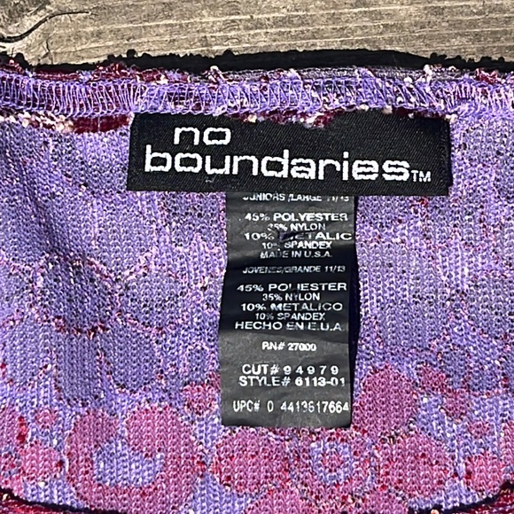 Sparkly Multicoloured Flower Shirt - Picture 3 of 4